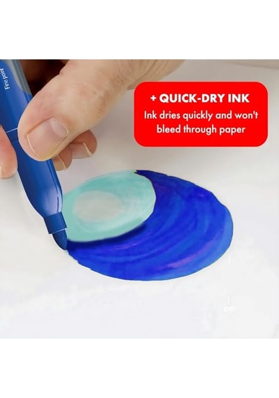 Permanent Marker Ince Uclu Askili Paket 12'li Çok Renkli