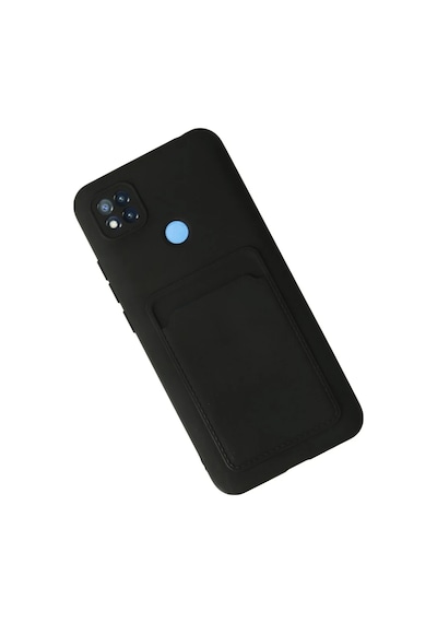 Xiaomi Redmi 9c Kılıf Kelvin Kartvizitli Silikon - Siyah 0.2M-Çok Renkli