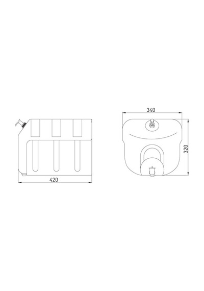 Su Deposu Plastik 30 Lt 39235052