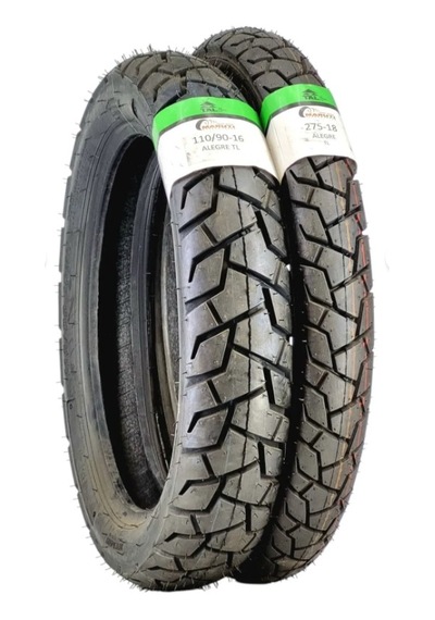 Maruti Tyres 275-18 Ve 110/90-16 Tl Dubleks Motosiklet Lastiği