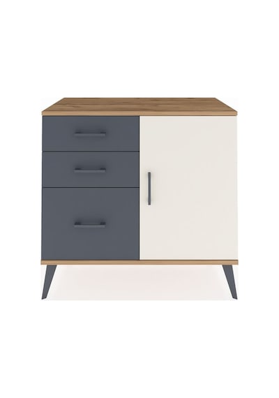 Hyperion Şifonyer Tek Raflı 3 Çekmeceli Tek Kapaklı 88x44x80 Çam-aytaşı/antrasit Aytaşı/antrasit Hyperion Şifonyer Tek Raflı 3 Çekmeceli Tek Kapaklı 88x44x80 Çam-aytaşı/antrasit Aytaşı/antrasit