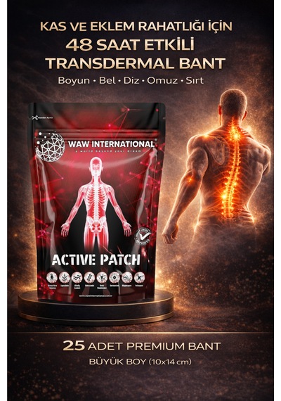 Premium Kas & Eklem Destekleyici Transdermal Bant