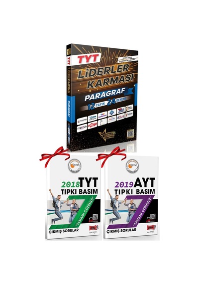 2025 Tyt Paragraf Deneme Seti Ve Tyt 2018 & Ayt 2019 Çıkmış Sorular Hediyeli