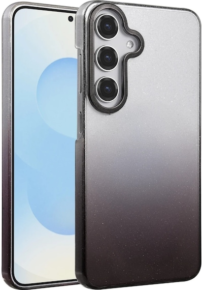 Mey İthalat Samsung Uyumlu Galaxy A55 5g Glossy Kapak - Siyah Gri