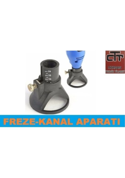 Gravür Freze Aparatı Kanal Açma Derinlik Sabitleme