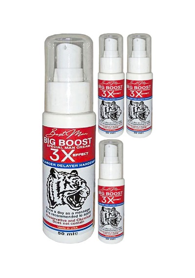 Bigboost Cream 4 Adet 50 Ml Erkeklere Özel Krem