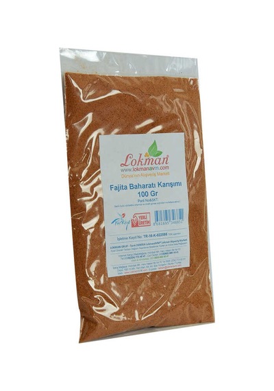 Fajita Baharatı Karışımı 100 Gr Paket