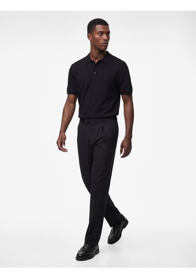 Koton Regular Fit Kol Detaylı Düğmeli Polo Yaka Kısa Kollu Triko Tişört Siyah 6sam70005ht Siyah Koton Regular Fit Kol Detaylı Düğmeli Polo Yaka Kısa Kollu Triko Tişört Siyah 6sam70005ht Siyah