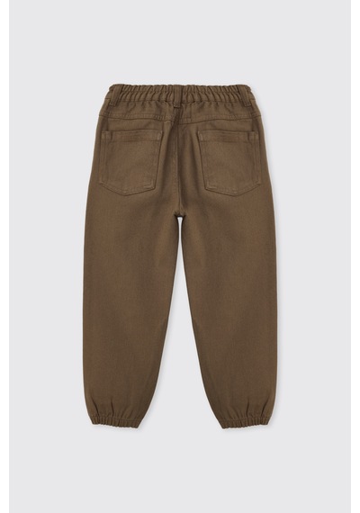 Panço Erkek Çocuk Bej Jogger Pantolon 2621bk04003 Krem