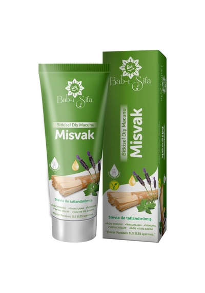 Bitkisel Diş Macunu Misvak 140 Gr.