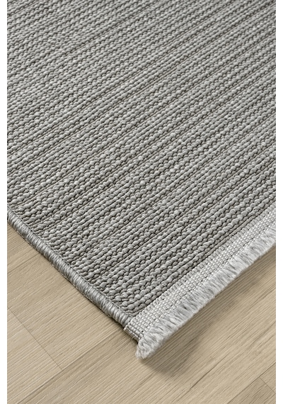 Elvey Home Gri İskandinav Bohem Üst Kalite Bukle Soft Salon Koridor Mutfak Çocuk Oturma Odası Halı Yolluk Gri