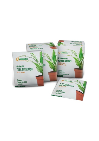 Agrobigen Yeşil Bitkiler İçin Bitki Besini Katı-2 Gr X 24 Adet Sku: Smgstk32bd13a139
