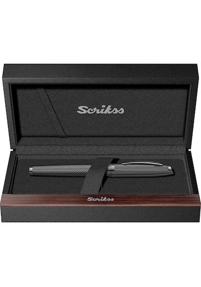 Scrikss 390 Mat Siyah Roller Kalem