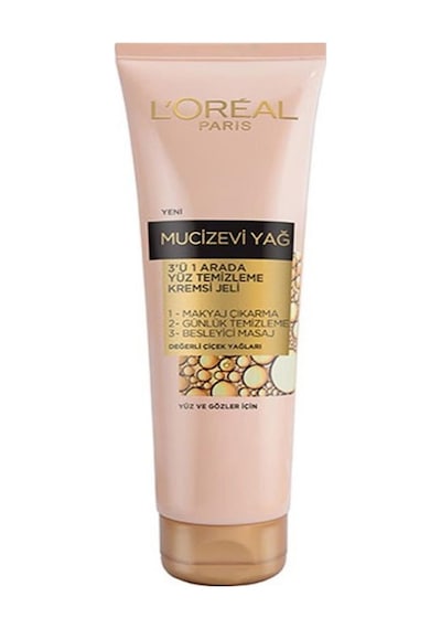 L'Oreal Paris Mucizevi Yağ 3'ü 2 Arada Yüz Temizleme Kremsi Jel 150 ML