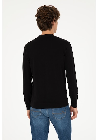 U.s. Polo Assn. Erkek Siyah Hırka Triko 50293531-vr046 Siyah
