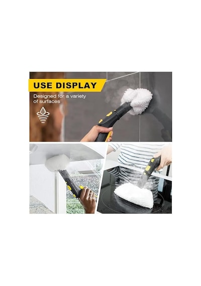 8 Mikrofiber Kapak Seti Kärcher Buharlı Temizleyici Aksesuarları İçin Uyumlu Easyfix Sc 2, Sc 3, Sc 4, Sc 5 El Memesi İçin