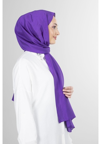Harem Scarf Brisa Vual Şal - Mor - Saks