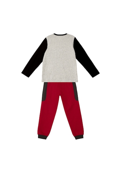 Denokids - İtfaiye Erkek Çocuk Uzun Kollu T-shirt Pantolon Takım