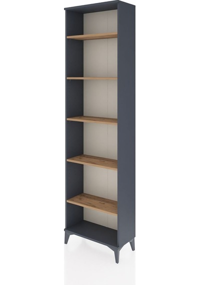 Arges Dolap 5 Raflı 60x30x221 Antrasit-çam Antrasit