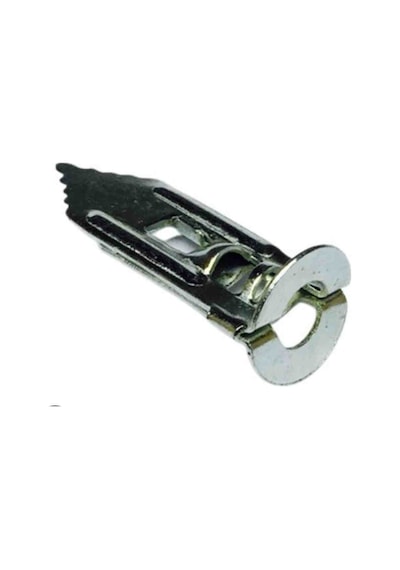Kalite 5 Adet - 28mm Çelik Alçıpan Dübel Paslanmaz Jilet Tip Korniş Dübeli Kolay Montaj