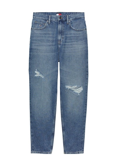Tommy Hilfiger Kadın Mom Jean Uh Tpr Bı6032-7649 Mavi