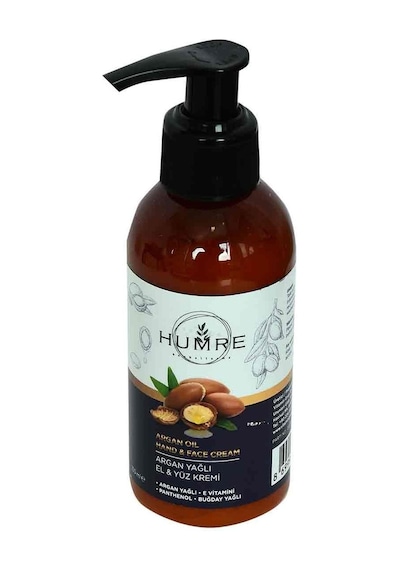 Humre Argan Yağlı E Vitaminli El ve Yüz Kremi 150 ML