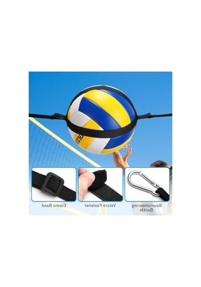 Voleybol Smaç Antrenmanı Aparatı - Dayanıklı Ve Portatif Açık Gri