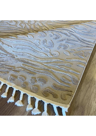 İpek Mekik Halı Lux 11706 Beige Modern İskandinav Halı