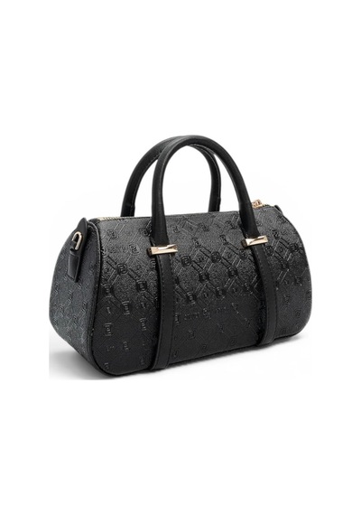 Silver & Polo Silver Polo Siyah - Siyah Logolu Kadın El Çantası Sp1289