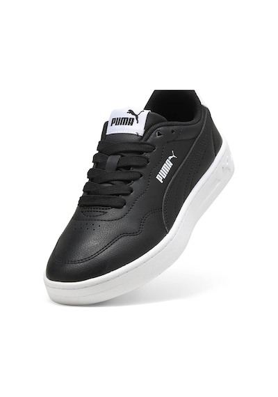 Puma Court Lally Jr Siyah Unisex Sneaker 000000000102713772 Siyah-beyaz