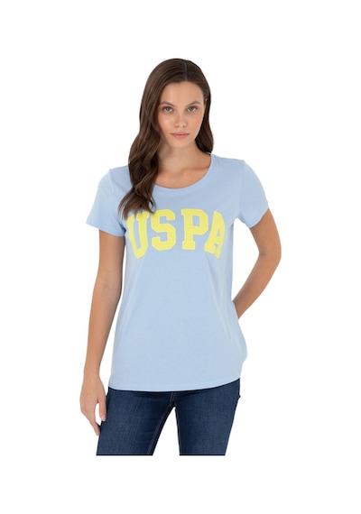 U.S. Polo Assn. Kadın Basic Tişört 1804839 Mavi