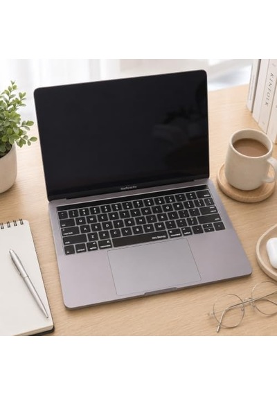 Us İngilizce Klavye Koruyucu Macbook Pro 13 15 Touch Bar Uyumlu A1706 A1989 A2159 A1707 A1990 Amerikan Düz Enter Ansı Silikon Keyboard Cover Siyah