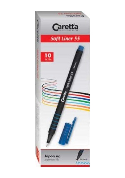 Caretta Keçe Uç Kalem Soft Liner 55-06 Turkuaz