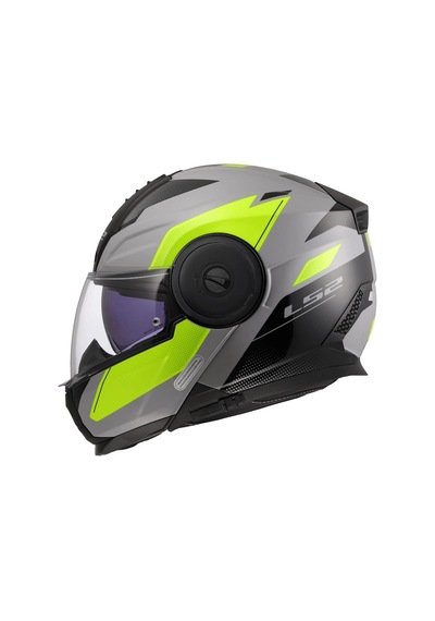 Ls2 Scope 2 Durıa Gri-neon Sarı Kask Neon Sarı