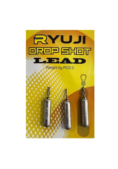 Ryuji Drop Shot Kurşunu 5gr 3 Lü Paket
