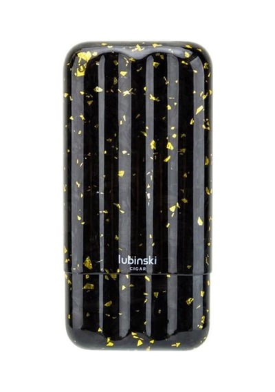 Lubinski Carbonfiber Puro Kılıfı Siyah-sarı 3lü 60ring Lb-518