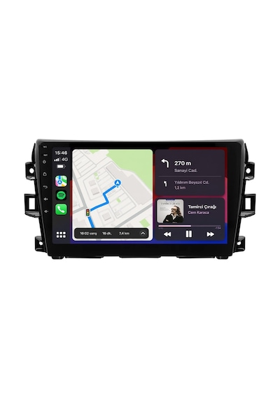 Nissan Navara Android Multimedya 2016-2021 Carplay Android Auto Navigasyon 8gb Ram 128gb Pro 9"