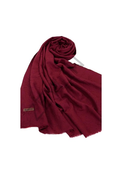 Aker Bambu Kraş Şal 4040100-941 bordo
