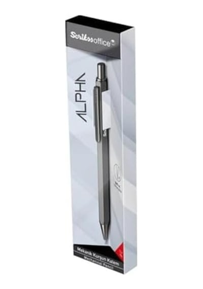 Office Alpha Versatil 0.5 Mm Siyah, Şeffaf Amb. -