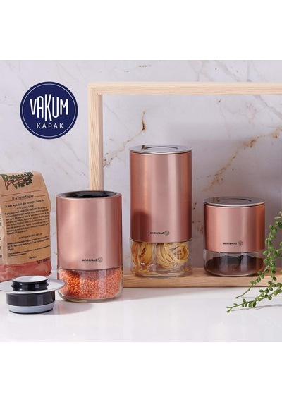 Tr Stora Plus 3lü Rosegold Saklama Seti Diğer