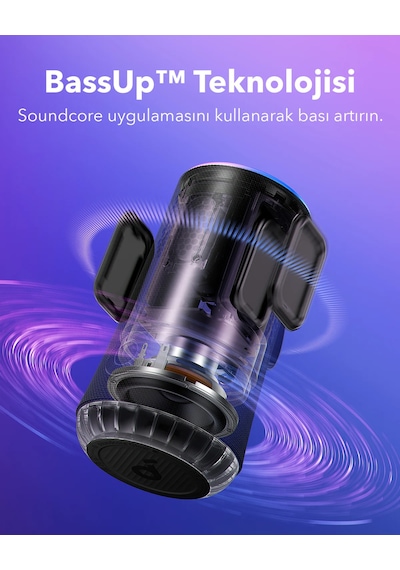 Anker Soundcore Glow Taşınabilir Hoparlör