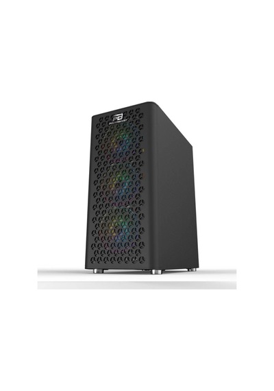 Powerboost Vk-M202B Usb 3.0 Atx Mesh Rgb Fan