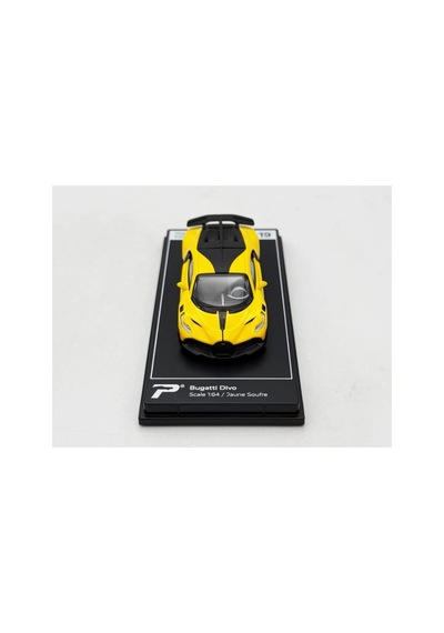 Hyper Car Bugatti Divo - Jaune Soufre - League Collection 1/64 Model Araba