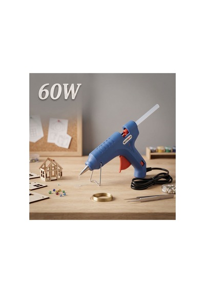 60w Sıcak Silikon Tabancası - Elektrikli - 11 Mm Mum Silikon Uyumlu