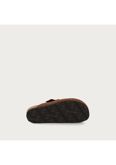 Cocoa Terlik Kadın 17b5 Frau Suede Mules Kahverengi