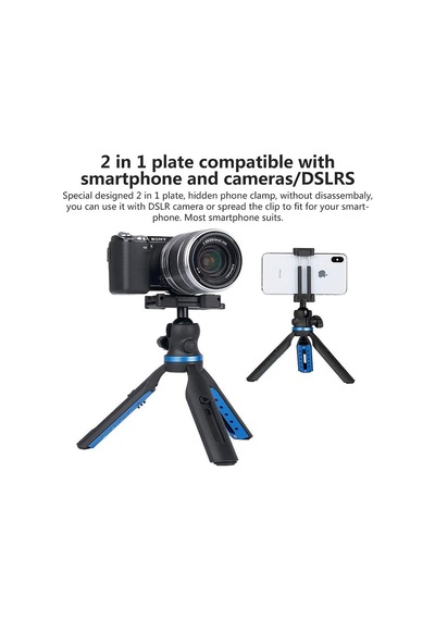 Ulanzi Tt20 Uzayabilen  Top Kafa Masaüstü Tripod