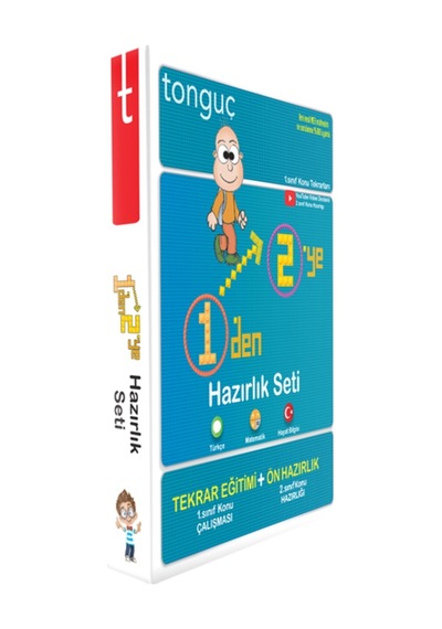 Tonguç Akademi 1'Den 2'Ye Hazırlık Seti 2022-2023