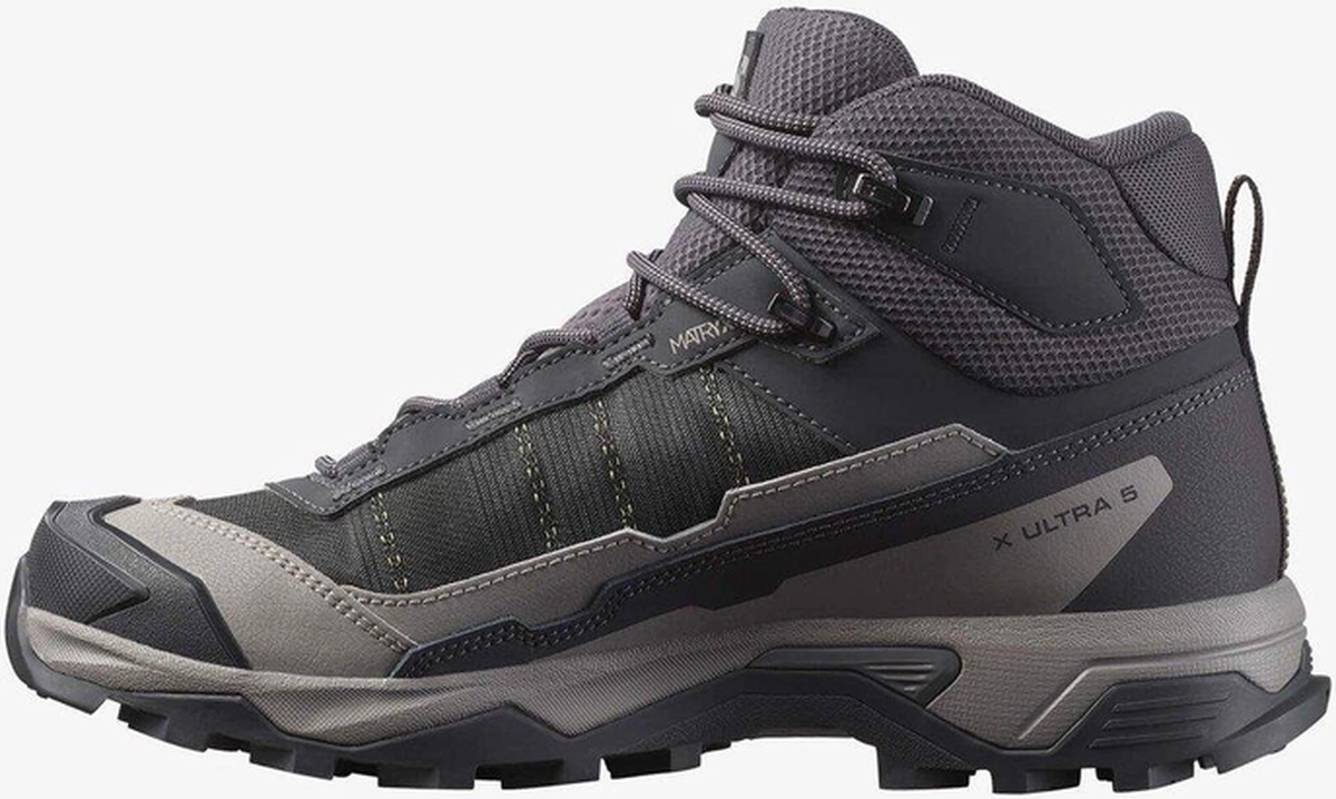 Salomon X Ultra 5 Mıd Gore-tex Kadın Outdoor Botu Nine Iron L47754500-10976 Çok Renkli