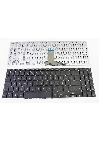 Asus R564ja R564fj R564fa R564f R564d İle Uyumlu Notebook Klavye - Tuş Takımı / Siyah - Tr