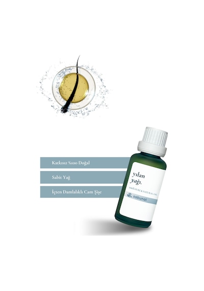 Sabunal Yılan Yağı 30 ML - Saç Bakımına Uygun Geleneksel Yağ